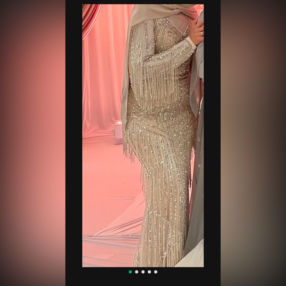Serene Hill long sleeve formal dress gown